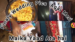 Shadi k baad 1st day ammi k ghr rukne gai  Apna fav breakfast bhi kia dailyvlog minivlog [upl. by Erdne]