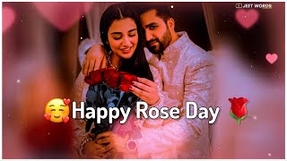 Rose Day Status 2024🌹 Happy Rose Day Status 2024🌹Rose Day Whatsapp Status 2024🌹 [upl. by Norse338]