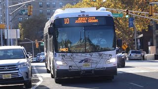 New Jersey Transit 2024 New Flyer XD60 24029 on the 10 at John F Kennedy Blvd amp Montgomery Street [upl. by Chadd]