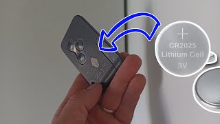 Renault Key Card Battery Replacement  changer pile carte [upl. by O'Grady]