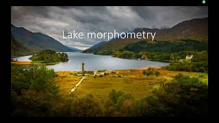 lake morphometry [upl. by Alac464]