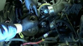 D5252T timing belt change part 6 Injection pump belt Installation Volvo 850 S70 V70 S80 TDI 25D [upl. by Anyr]