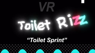 ToiletRizzTheObjectThingy16  Toilet Sprint Radio Edit Official Lyric Video [upl. by Maurie]