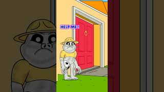 When Zookeeper Want To Play Game With Zoonomaly Monster But Door is So Strange shorts [upl. by Anirbys]