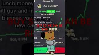 entertainment memecoin crypto prank money assets bitcoin solana [upl. by Baun]