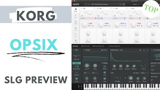 Korg  Opsix Native  Presets Preview No Talking [upl. by Akiram]