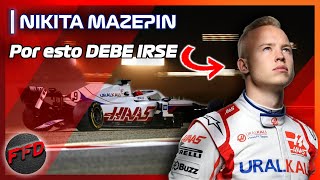 Nikita Mazepin FUERA de la F1  F1FD  ¿Debe irse de la F1 [upl. by Oyam890]