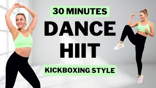 🔥30 Min CARDIO DANCE FITNESS🔥Cardio Kickboxing Workout to Burn Fat at Home🔥Exercise to the Beat🔥 [upl. by Dnyletak]