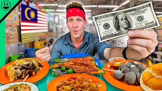 Malaysia 100 Street Food Challenge I Risked My Life [upl. by Maidie583]