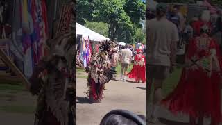 Na Me Res Traditional Pow Wow Indigenous Art Festival  Fort York Armoury Toronto Ontario  Food [upl. by Alyss]