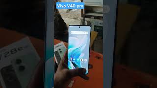 Vivo V40 pro new look and best camera quality and music sound and best price [upl. by Aelanna]