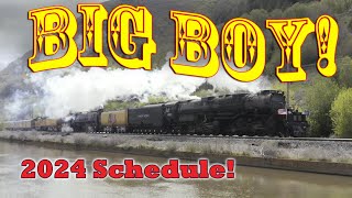 BIG BOY 2024 SUMMER SCHEDULE [upl. by Archy870]