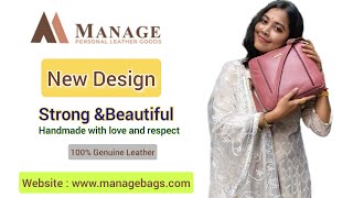 New Design of MANAGE Sling Bag 2024 manufacturing unit in Kolkata new design bag viralvideo [upl. by Aleakcim]