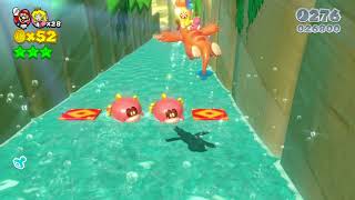 Super Mario 3D World Plessies Plunging Falls [upl. by Weissman669]