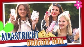 Maastricht  Drogerie Haul mit DFashion Blütenschimmer und Changeyourthinking [upl. by Kralc]