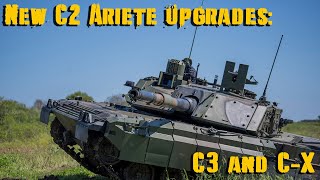 New C2 Ariete MBT upgrades  C3 and C X [upl. by Ferrel]