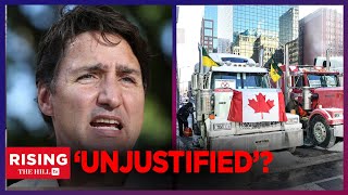 TRUCKER VICTORY Trudeaus Emergency Act Use UNJUSTIFIED Rules Canadian Judge [upl. by Drarej]