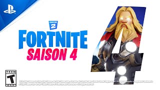 FORTNITE SAISON 4 CHAPITRE 2 Date Officiel Passe de Combat Nouvelle Map [upl. by Aniroc]