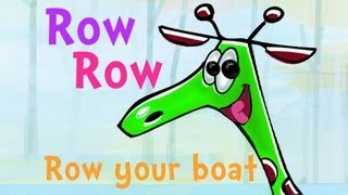 Row Row Row Your Boat  kids song [upl. by Spoor]