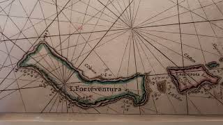 Vintage MAPS of Canary Islands in Museum in La Laguna Tenerife maps canarias history islas [upl. by Laekcim]