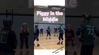 Piggy in the Middle  Manchester Roller Derby  Zero to Hero [upl. by Tihw149]