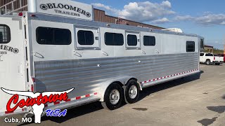 2003 Bloomer 5Horse Trailer with Living Quarters [upl. by Tloc428]