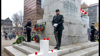 Nova Scotia Remembrance Day Ceremony 2024 live from Halifaxs Grand Parade [upl. by Llenaj757]