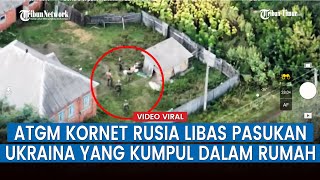 Detikdetik ATGM Kornet Rusia Habisi Tempat Persembunyian Pasukan Ukraina [upl. by Adnoek23]