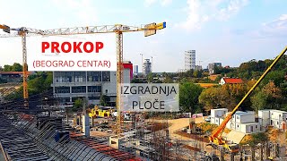 PROKOP BEOGRADCENTAR RADOVI NA PLOČI 22092020 [upl. by Ennoryt914]