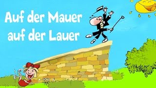 Auf der Mauer auf der Lauer  Kinderlieder Sternschnuppe  lustiger KinderliederKlassiker [upl. by Aronid]