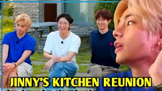 BTS Taehyung With Wooga Squad Playing Games On Jinnys Kitchen Reunion 2023 [upl. by Anoid]