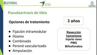 Pseudoartrosis de tibia Dr Johan Callejas [upl. by Filip]