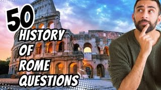 Test Your Roman History Knowledge [upl. by Eeleimaj743]