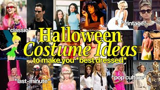 ICONIC HALLOWEEN COSTUME IDEAS 2023 last minute classic aesthetic  Alyssa Lyanne [upl. by Janeva]