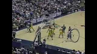 03211993 NCAA West Regional 2nd Round 9 UCLA Bruins vs 1 Michigan Wolverines [upl. by Assirralc]