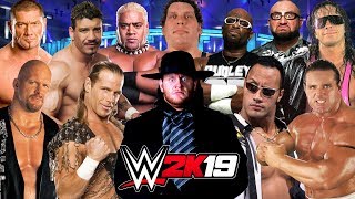 WWE 2K19  LEGENDS ROYAL RUMBLE [upl. by Atinus905]