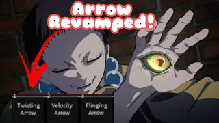 ARROW DEMON ART REVAMPED SHOWCASE  is it GOOD DEMON SLAYER BURNING ASHES [upl. by Nagud]