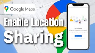 How To Enable Location Sharing On Google Maps Step by Step [upl. by Inesita]