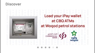 How to deposit Cash iPay by CBQ ATM QATAR [upl. by Aitnas89]