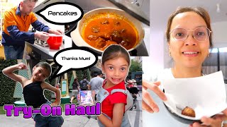 SHOPPING AND TRY ON HAUL ANG MGA BAGETS  PREPARE NG BREAKFAST SI HUBBY  LUTO DINNER [upl. by Novrej]