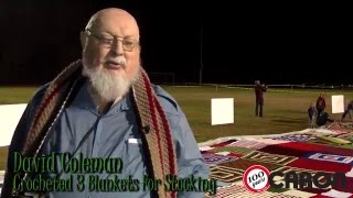 Guinness World RecordThe Worlds Biggest KnitCrochet Stocking Reveal [upl. by Glad399]