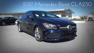 2017 MercedesBenz CLA250 20 L Turbocharged 4Cylinder Review [upl. by Feilak]