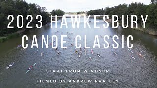 2023 Hawkesbury Canoe Classic  Start [upl. by Singhal]