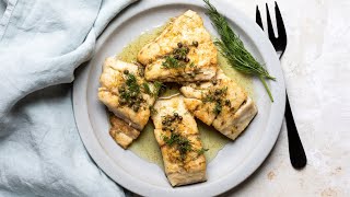 PanSeared Rockfish Recipe [upl. by Kennet786]