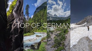 The top of Germany 🇩🇪 l Wanderung von GarmischPartenkirchen zur Zugspitze 4K HDR [upl. by Muhcon]