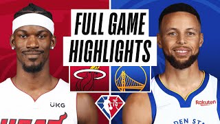 HEAT at WARRIORS  FULL GAME HIGHLIGHTS  January 3 2022 [upl. by Telracs250]