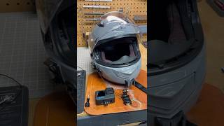 How to attach tether on Chin Mounts GoPro attachment on Sedici Strada 2 helmet [upl. by Katzman]