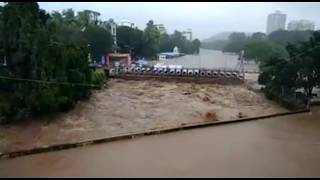 Borivali National Park flood 2017 [upl. by Atirhs]