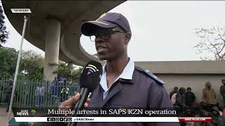 KZN  Police clamp down on crime in Durban [upl. by Melba]