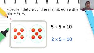 Klasa 2  Matematikë  Mbledhja dhe shumëzimi me 5 [upl. by Alleciram346]